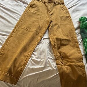 Everlane Women's Wide-Leg Tan Jeans